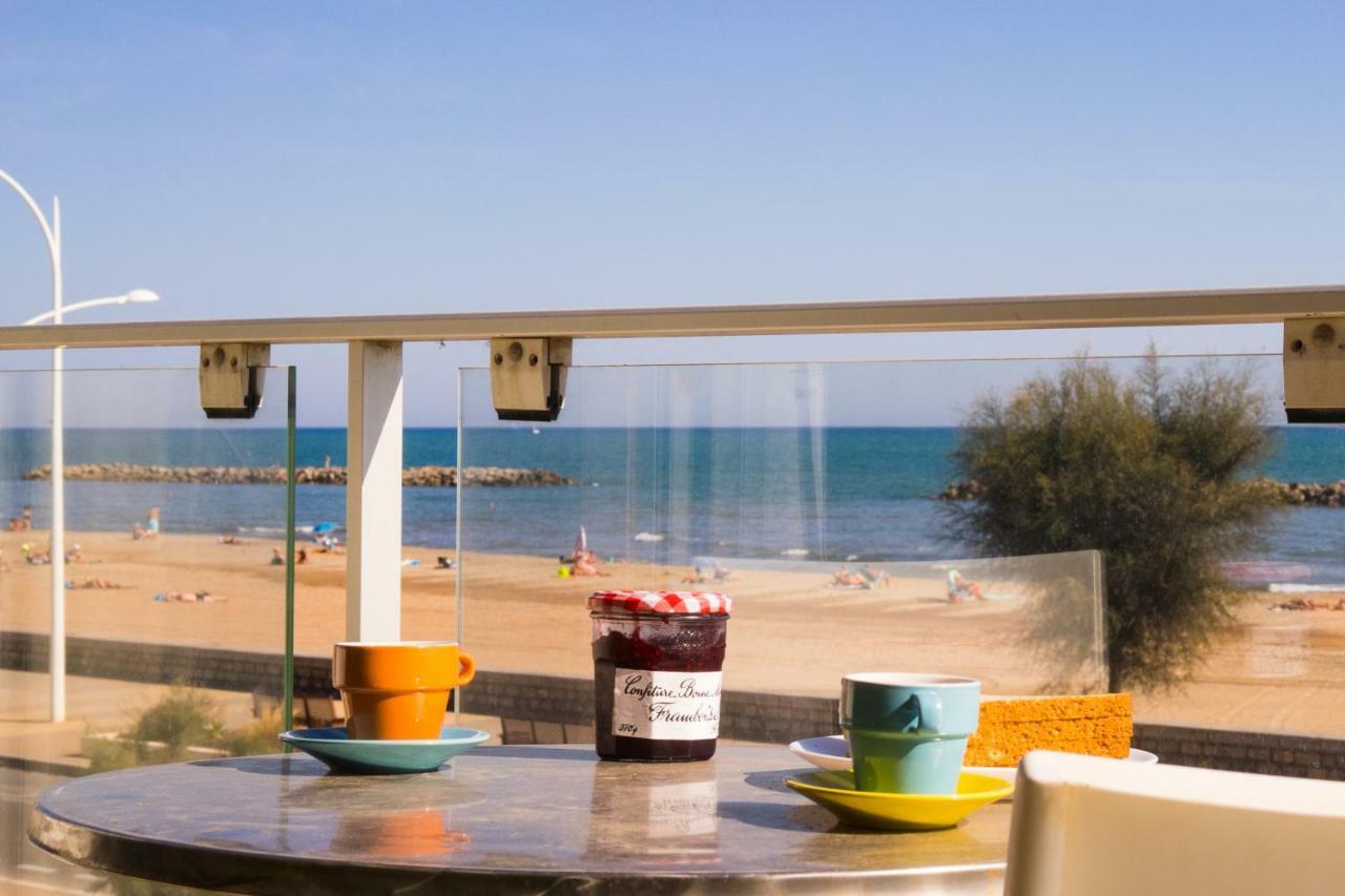 Bel Appart Vue Mer Valras-Plage Eksteriør billede